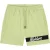Malelions Men Captain Swim Shorts | Light Green/Black
