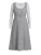 LYN MAMA Jurk  grijs