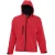 SOLS Heren Replay Hooded Soft Shell Jacket (ademend, winddicht en waterbestendig) (Peperrood)