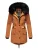 Navahoo Dames Winterjas Luluna-Princess – Warm, Stijlvol & Met Teddyvoering en Kunstbontkraag