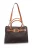 Michael Kors, bruine canvas monogram shopper.