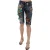 Dolce & Gabbana Dames Blauwe Denim Mid Waist Kristallen Capri Shorts