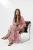 Tropische maxi lange shift jurk voor dames met hijab