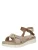 TOM TAILOR Sandaal  lichtbeige / bruin