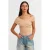 Dames Slanke Off-shoulder Tricot Jumpsuit