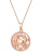 Hey Happiness Ketting ‘Cancer’  rose-goud