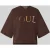 Smith and Soul Kort boxy fit sweatshirt met labelstitching