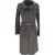 Roland Mouret jas met riem in grijze wol