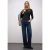 Street One Dames Basic shirt met ronde hals in Zwart