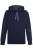 TRIGEMA Hooded Sweatshirt Marine, Effen