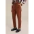 We Fashion Trouser Cinnamon Brown
