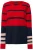 LAURASØN Trui  nude / marine / rood