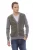 Gebreide Cardigan Tweekleurig Stijl