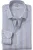 OLYMP Level Five Overhemd rook blauw, Gestreept