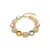 Luxenter Multicolour Crystal Armband afgewerkt in 18K geel goud – Mantis