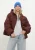 Alix the Label Gewatteerde Jas Dames Ladies Woven Puffer Coat,