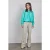 DIDI Wide Leg Pants Royce In Light Silver