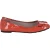 Marc Jacobs Muizenprint Ballerina’s in Oranje Leren Lak