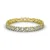 Bloemige armbanden – Goud en kristal