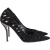 Jimmy Choo Lasercut Romy Pumps Zwart Suède