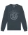 Watapparel Sweatshirt ‘ Natur ist schön ‘  antraciet / wit