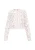 MYMO Gebreid vest  blauw / rood / offwhite
