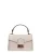 Roberta M Beige Rundleer Tas