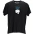Off-White T-shirt met druipende pijlen in zwart katoen.