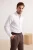 TRENDYOL MAN Heren Wit Effen Lang Regular fit Overhemden