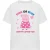 Peppa Pig Dames roze of blauw tante varken houdt van jou t-shirt