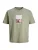 JACK & JONES Shirt ‘JORNORREBRO’  lichtblauw / grasgroen / poederroze