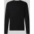 lindbergh slim fit gebreide trui van katoenmix