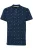 BLEND Shirt  nachtblauw / lichtblauw / wit