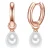 Valero Pearls Oorbellen  rose-goud / parelwit