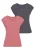 LASCANA Shirt  grijs / pink