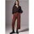 Street One Studio Dames Bedrukte blouse in Rood