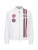 19V69 ITALIA Tussenjas ‘Panatta’  groen / rood / wit