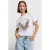 Alix the Label T-shirt grijs melange