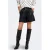 ONLY imitatieleren regular fit short ONLHEIDI zwart
