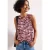 Street One Dames Top met ronde hals en zebraprint in Roze