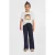 Me & My Monkey wide leg broek donkerblauw