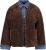 Geisha Jacket denim & teddy Bruin dames