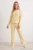 TRENDYOLMİLLA Dames 2-pack Geel Met grafische print Lang Loungewear Regular fit Pyjama- Sets