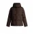 Yest Curve Plus Size winterjas – bruin