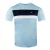 Weekend Overtreder Korte Mouw Blauw Crew Hals Heren Kruiswoord T-shirt WOSTS503