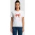 Rich & Royal Slim Fit T-shirt Bow Organic White