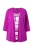 Ulla Popken Shirt  bessen / wit