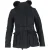 Burberry Brit Cloverdale Parka Jas met Verwijderbaar Vest in Zwart Polyester