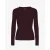 Dames-T-shirt met lange mouwen Colorful Standard Organic Oxblood Red