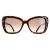 Tom Ford Maeve FT1008 52F donker havana bruin gradiënt zonnebril